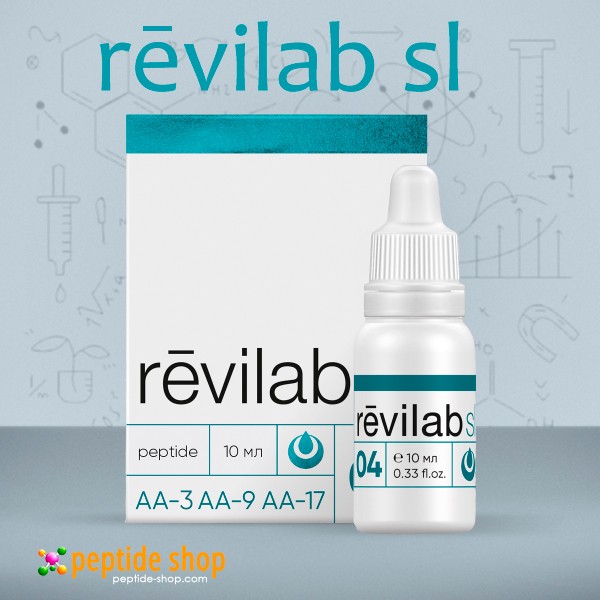 Sublingual peptides Revilab SL 04 for the musculoskeletal system.
